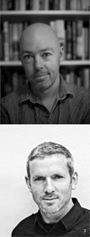 John Boyne and Kevin Maher Reading at the Irish Writers' Centre